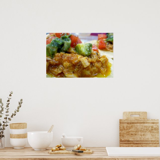 Schweinehalttostada Poster (Küche)