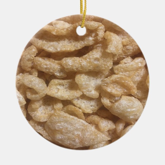 Schweinehäute Keramik Ornament (Vorne)