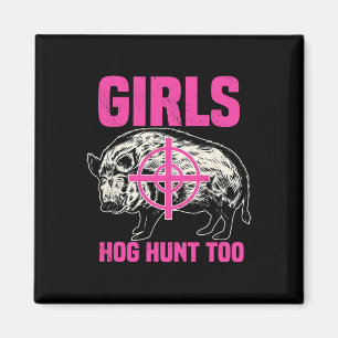 Schweinejagd-Eber-Schweinejäger Jäger  Magnet