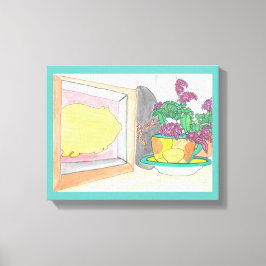 Schweinekekochen Leinwanddruck