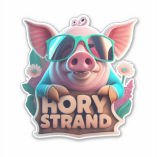 Schweinekleber - Eine Welt der Sticker-Möglichkeit Aufkleber