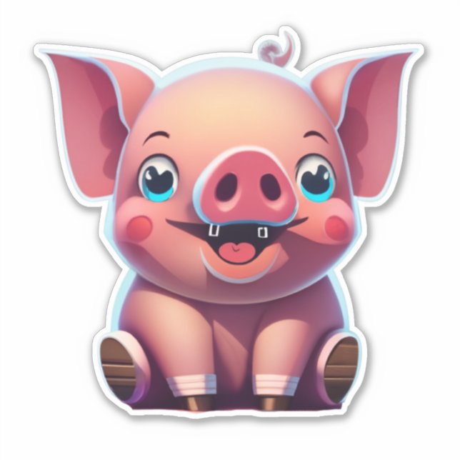 Schweinekleber, in denen Stickerenthusiasten sich  Aufkleber (Vorderseite)