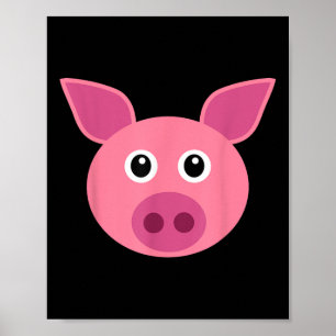 Schweinekosten Halloween, so als ob im Schweinesch Poster