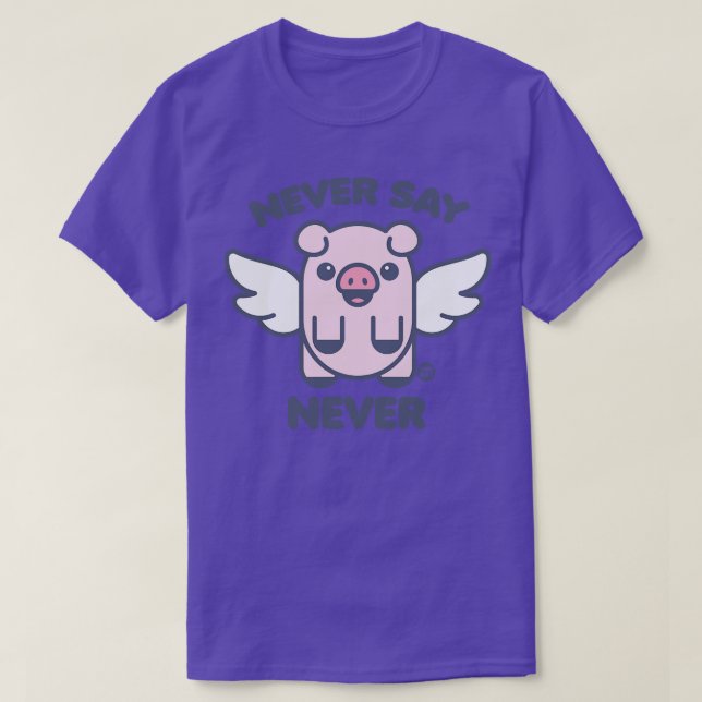 SCHWEINENFLIEGEN T-Shirt (Design vorne)