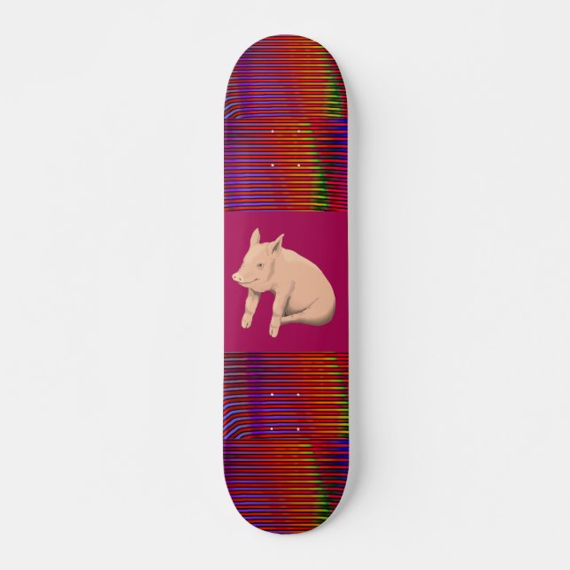 SCHWEINENLOVER SKATEBOARD DECK (Vorne)