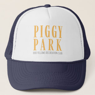 Schweineparkhut Truckerkappe