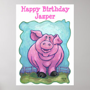 Schweineparty-Center Poster