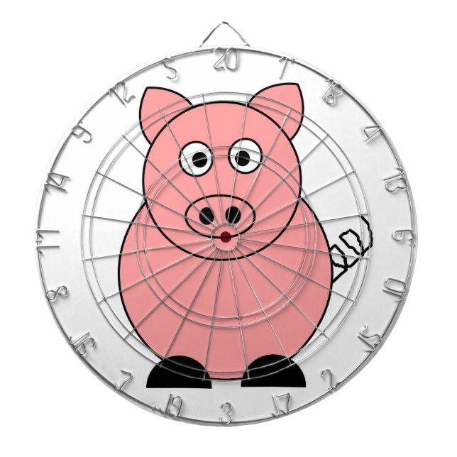 Schweineplatte Dartscheibe (vorne)