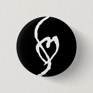 Schweinereien-Kennzeichen-Knopf Button