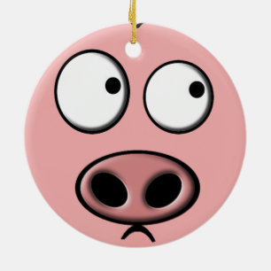 Schweineschmuck (beidseitig) keramikornament