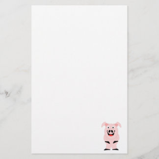 Schweinestation Briefpapier