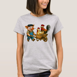 Schweinetransportdienste: Geflügel Edition T-Shirt