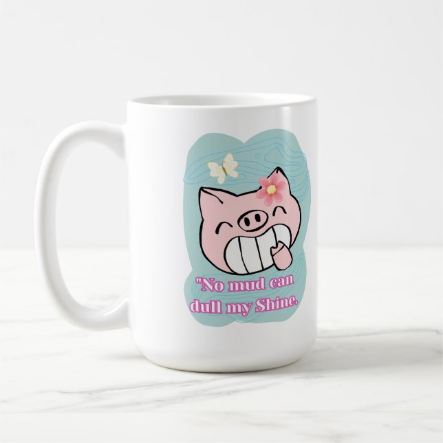 Schweineziffer Kaffeetasse (Links)
