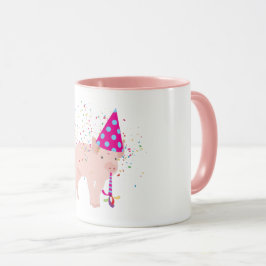 Schweinezucht - Tiere mit Party Tasse