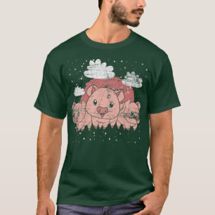 Schweinezuchtbetrieb Bauer Schweinefleisch LANDWIR T-Shirt