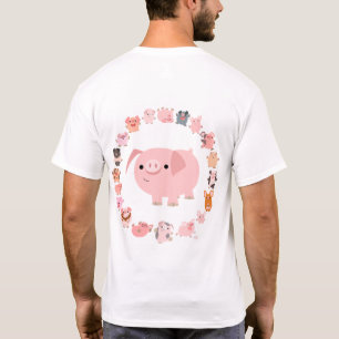 Schweinmandala-T - Shirt (Entwurf auf der