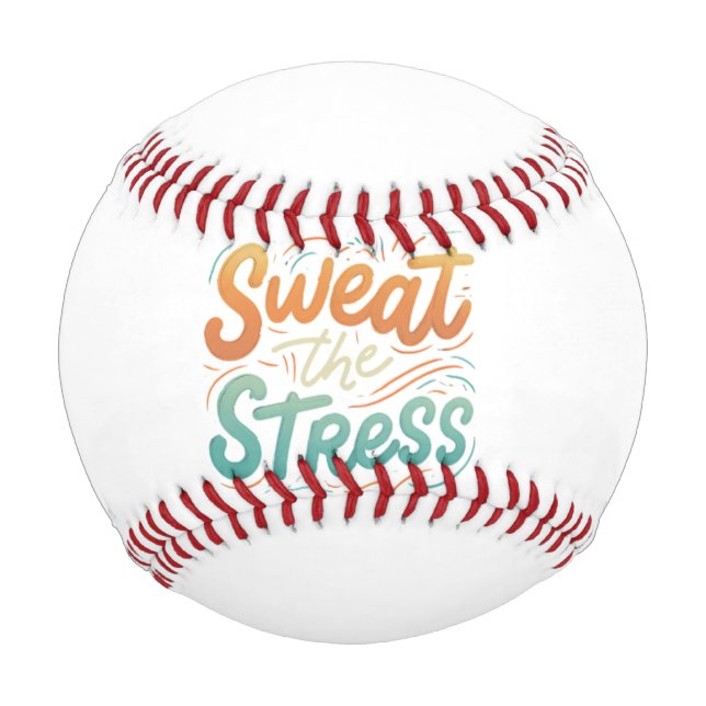 Schweiß die Stress Baseball (Vorderseite)