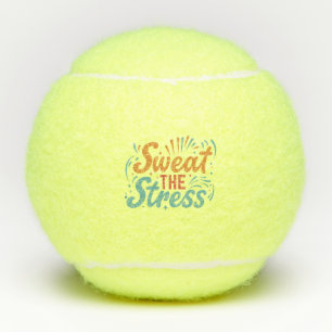 Schweiß die Stress Tennisbälle