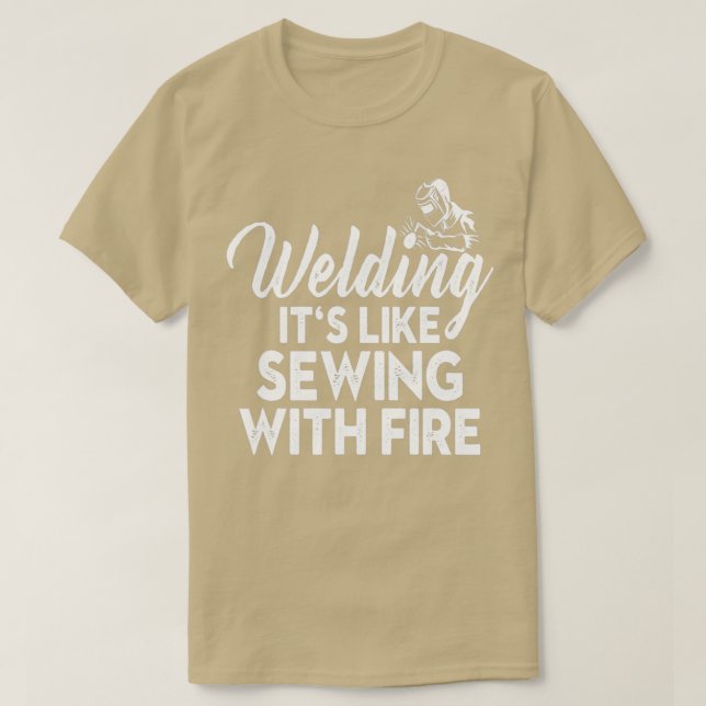Schweiß mit FireTShirt wie Nähen T-Shirt (Design vorne)