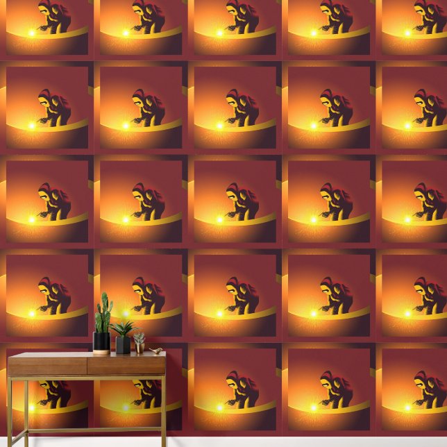 Schweißarbeiten Tapete (Hausflur)