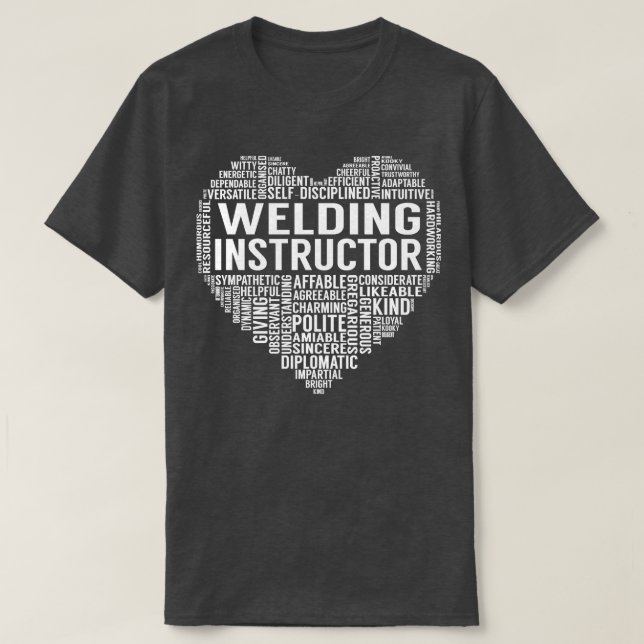 Schweißassistent Herz T-Shirt (Design vorne)