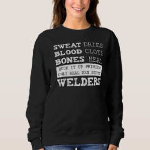 Schweißblutknochen Schweissschweissen Sweatshirt