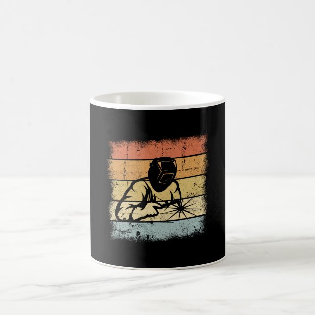 Schweißdesign Kaffeetasse (Mittel)