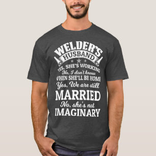 Schweisse Husband Proud Welder T-Shirt für Schweiß