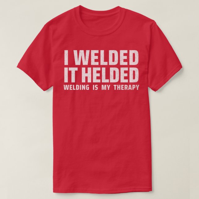 Schweißen 8 T-Shirt (Design vorne)