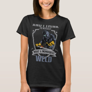 Schweißen für Schmiedeschweißer und Schweißen T-Shirt