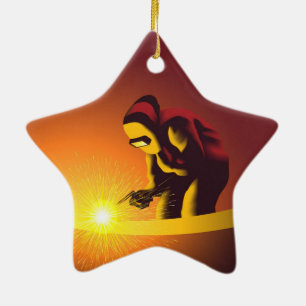 Schweißen Keramikornament