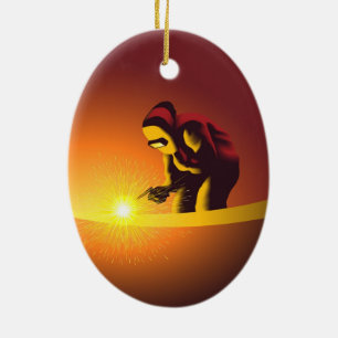 Schweißen Keramikornament