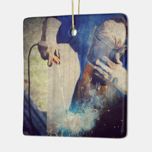 Schweißen Keramikornament