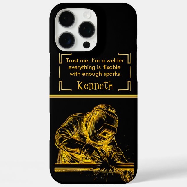 Schweißen mit Brillianz Case-Mate iPhone Hülle (Rückseite)