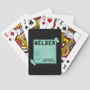 Schweißen - Schweißstundensätze Spielkarten