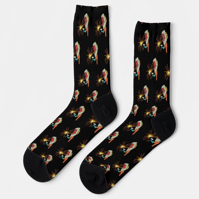 Schweißen Socken (Linkes Detail)