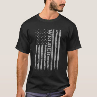 Schweißen von Proud American Welder T-Shirt