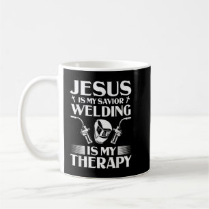 Schweisser anwesend Jesus ist mein Retter Schweißg Kaffeetasse