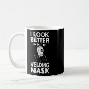 Schweisser, die Schweissmaske Weld Hat Welder Meta Kaffeetasse