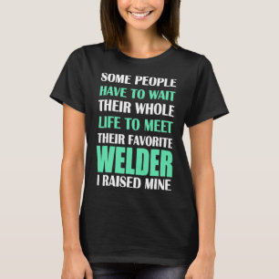 Schweißer Ich zog meine Mom Dad Elternteil Y2xvs T-Shirt