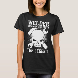 Schweißer Lustiges Geschenk Schweißer Der Mann De T-Shirt
