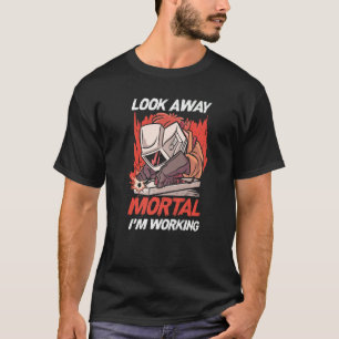 Schweisser Metallarbeiter Blick weg Mortal I m W T-Shirt