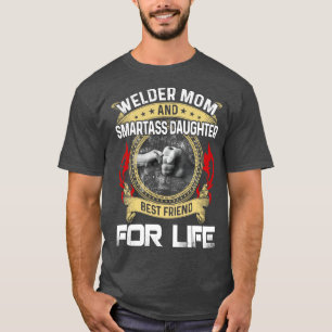 Schweißer-Mutter und freche Tochter beste Freundin T-Shirt