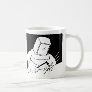 Schweißer oder Stahlwerker Schweißen - Schmied Kaffeetasse