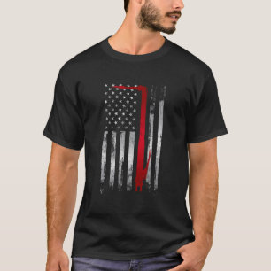 Schweißer Patriotisch USA Amerikanische Flagge Sch T-Shirt