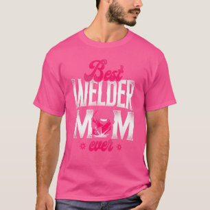 Schweißer Schweißerin Mutter Vintage Beste Schweiß T-Shirt
