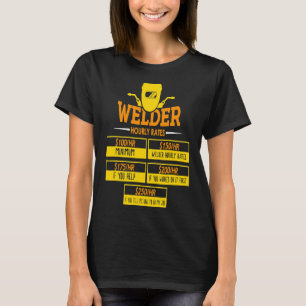 Schweißer T-Shirt für einen Schweißer Stahlschmied