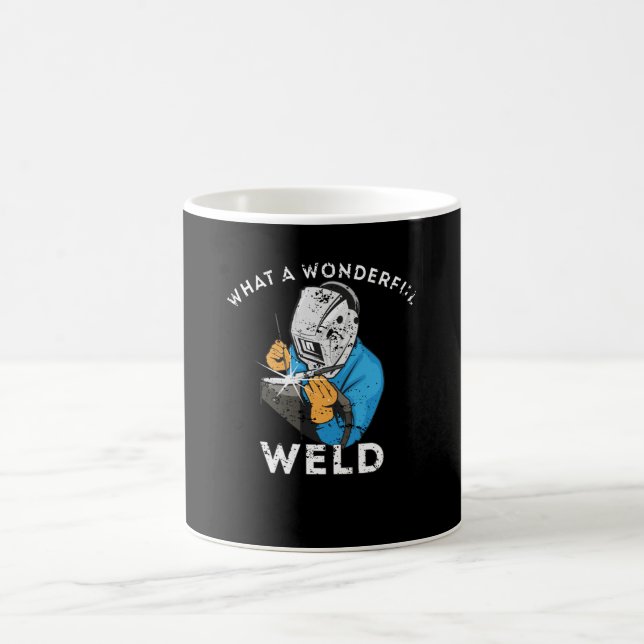 Schweißer-Vintage-Geschenk für das Schweißen Kaffeetasse (Mittel)