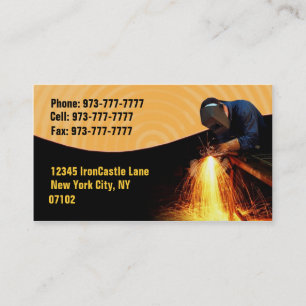 Schweißer-Visitenkarten Visitenkarte