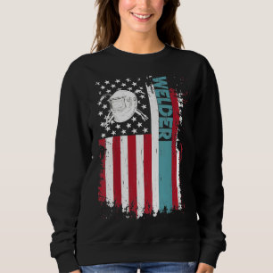 Schweißergeschenke Lustiges Schweißbild auf dem Rü Sweatshirt